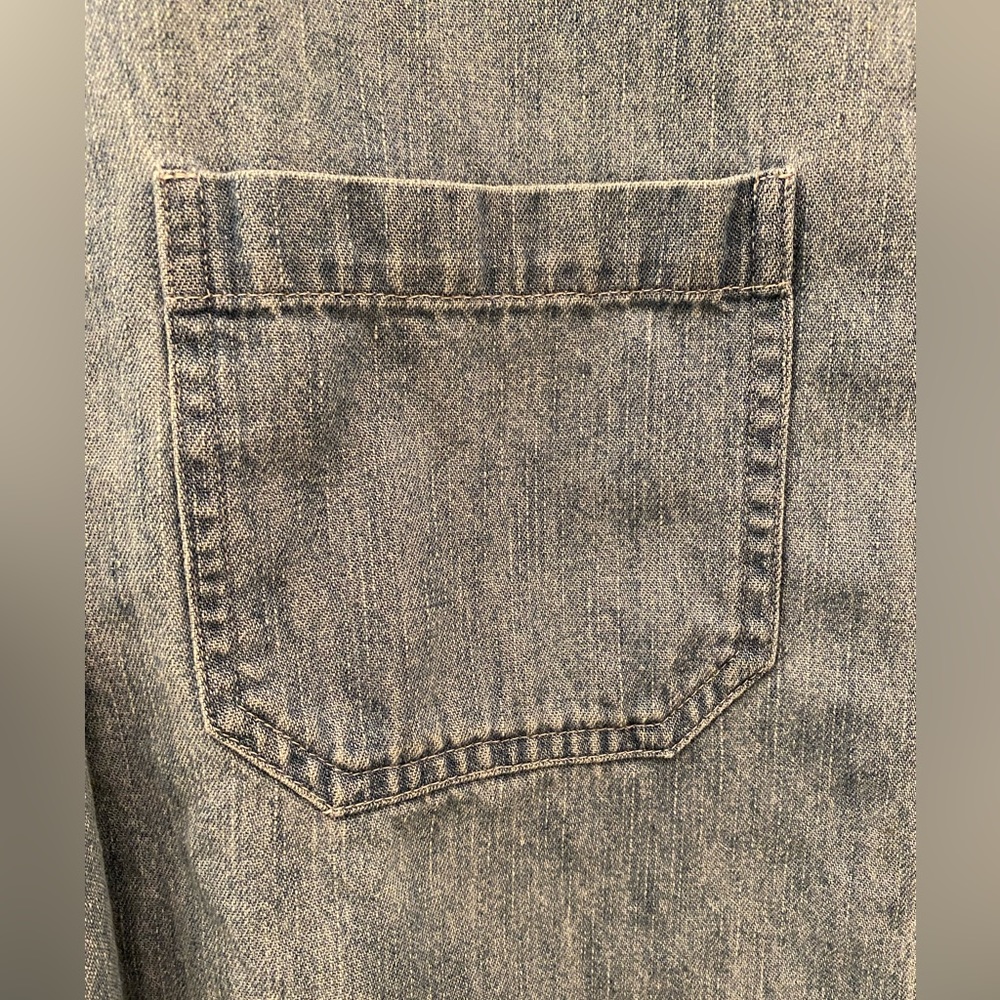 TITAN’S LADIES VINTAGE ANTIGUA  CHAMBRAY SHIRT - Picture 10 of 10